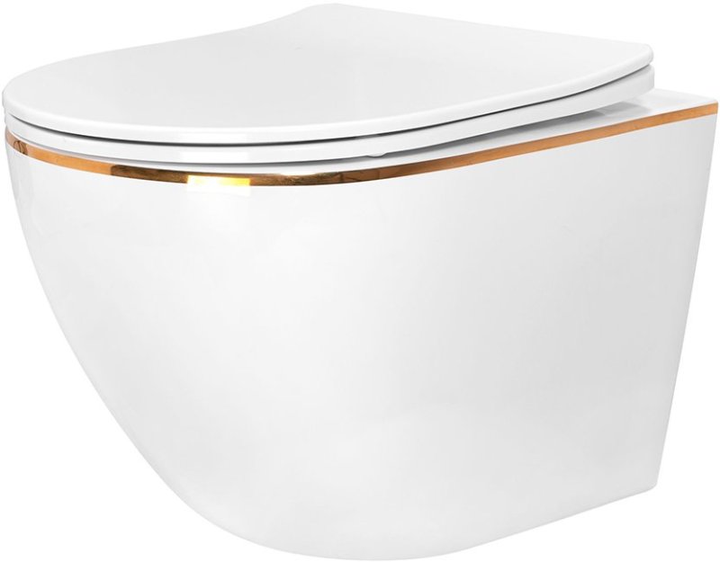 Подвесной унитаз Amore di Mare Delio P203G